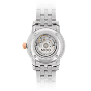  Shop Authentic Mido Baroncelli III Automatic White Dial Two Tone Steel Strap Watch For Women - M7600.9.N6.1 - Luxxuri