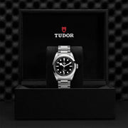  Shop Authentic Tudor Black Bay Automatic Black Dial Silver Steel Strap Watch for Men - M79540-0001 - Luxxuri