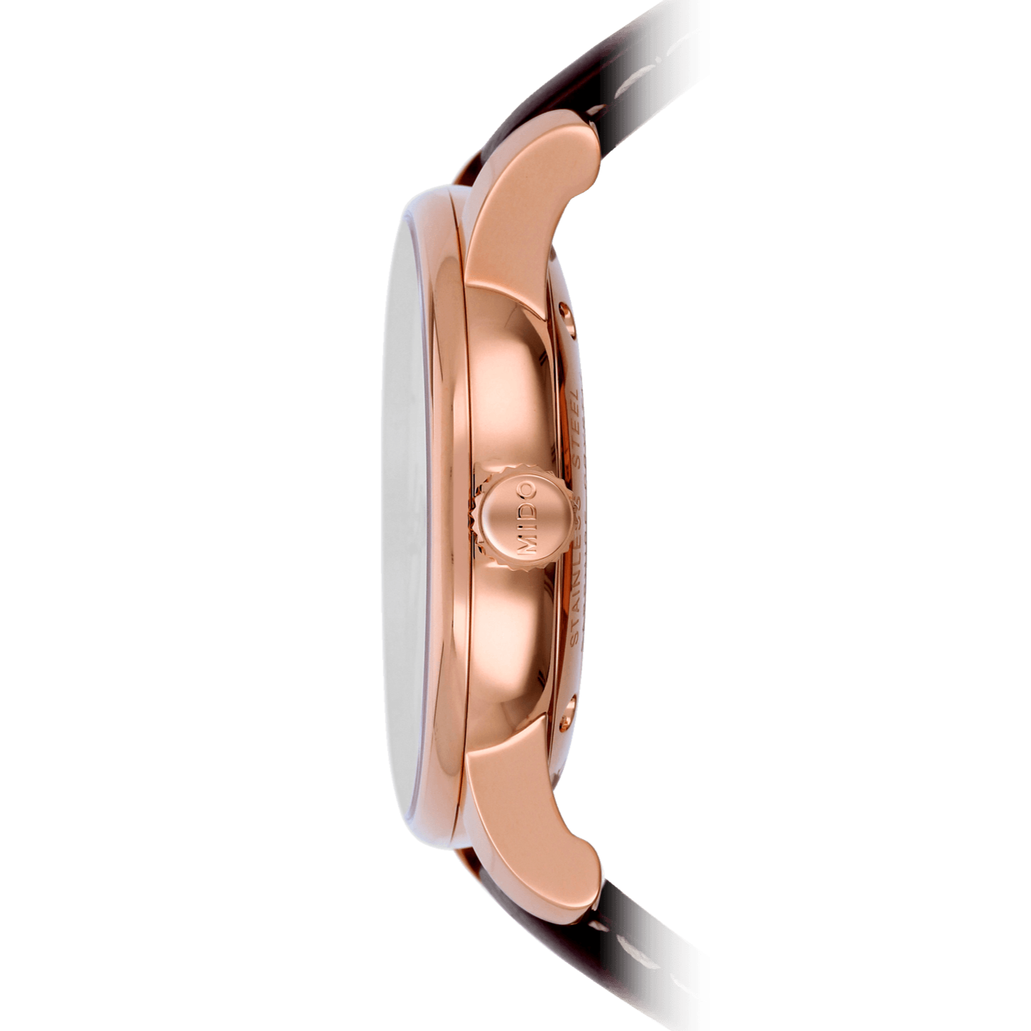 Shop Authentic Mido Baroncelli III Automatic Silver Dial Brown Leather Strap Watch For Men - M8600.2.21.8 - Luxxuri