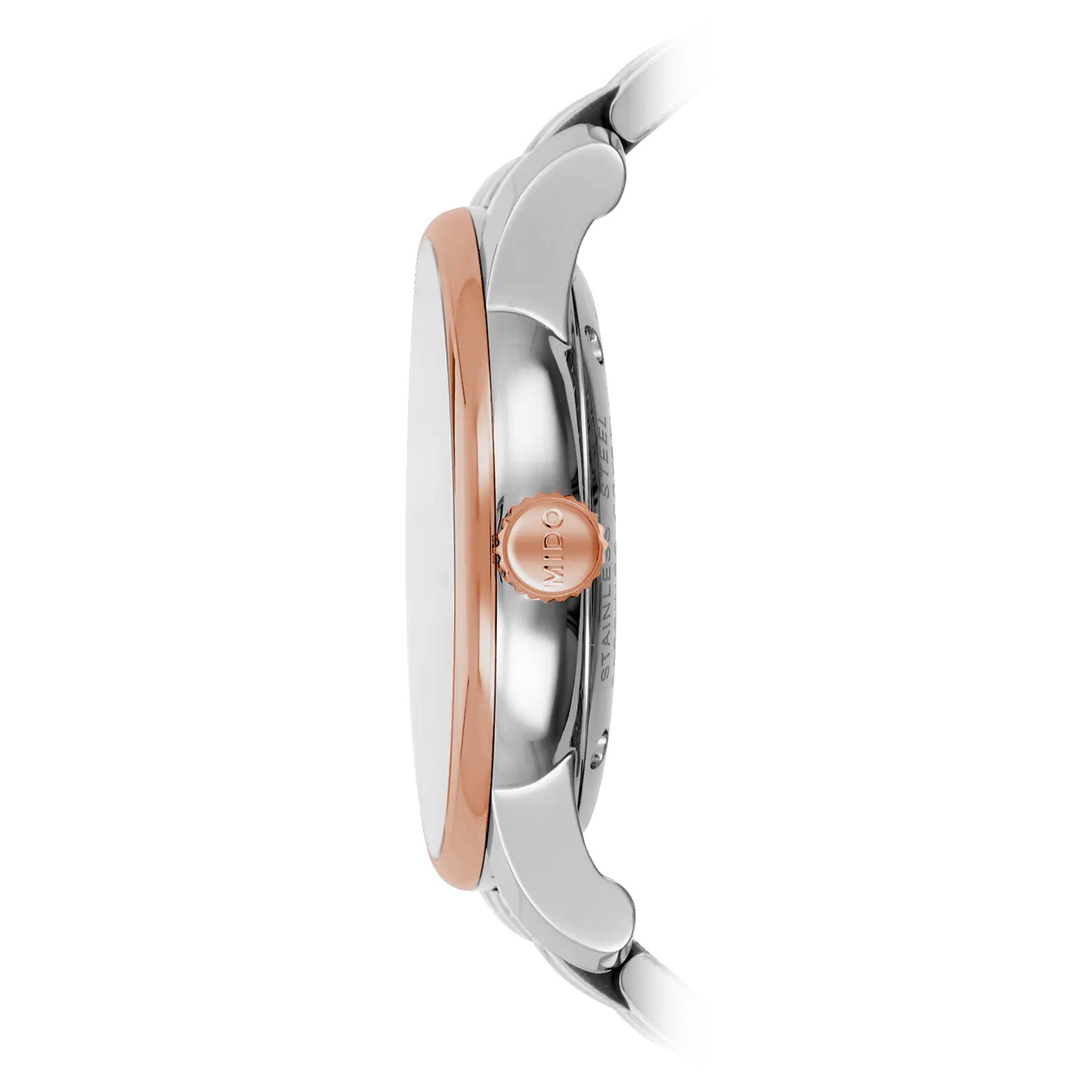  Shop Authentic Mido Baroncelli III Automatic White Dial Two Tone Steel Strap Watch For Women - M7600.9.N6.1 - Luxxuri