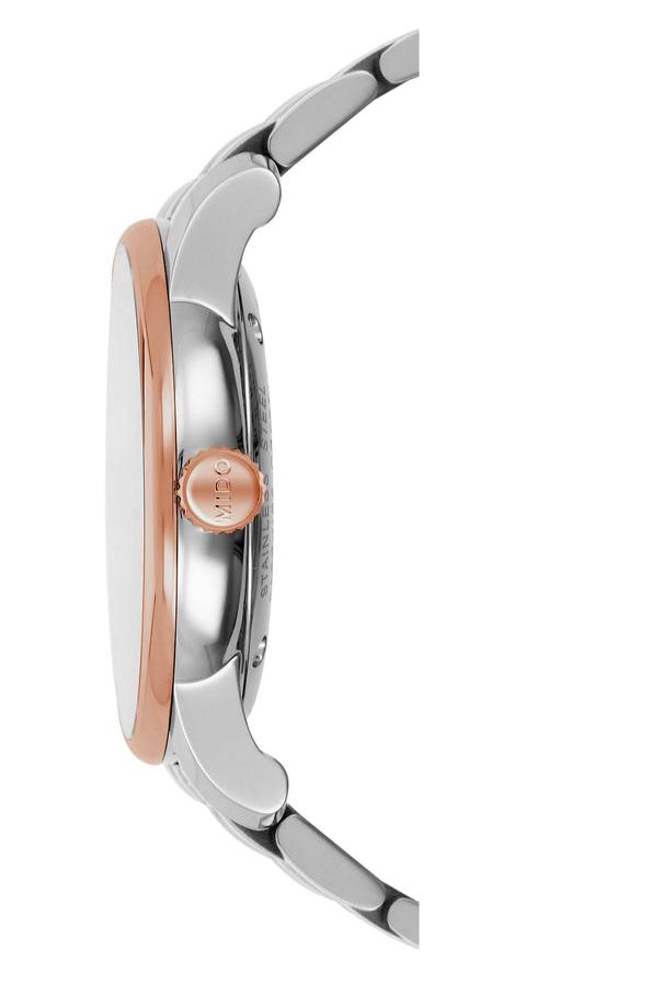  Shop Authentic Mido Baroncelli Automatic White Dial Two Tone Steel Strap Watch For Women - M8600.9.N6.1 - Luxxuri