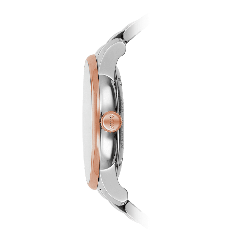  Shop Authentic Mido Baroncelli Automatic White Dial Two Tone Steel Strap Watch For Women - M8600.9.N6.1 - Luxxuri