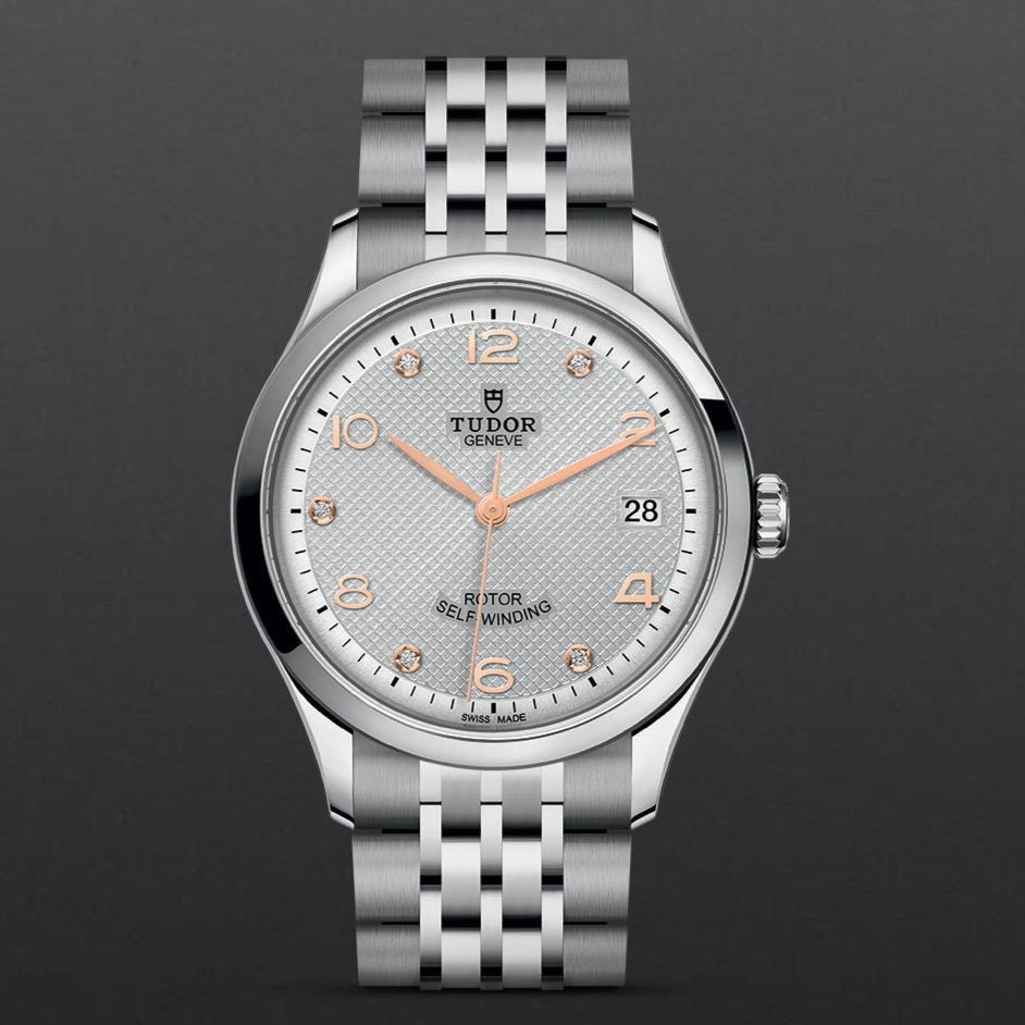  Shop Authentic Tudor 1926 Automatic Diamonds Silver Dial Silver Steel Strap Watch for Men - M91650-0003 - Luxxuri