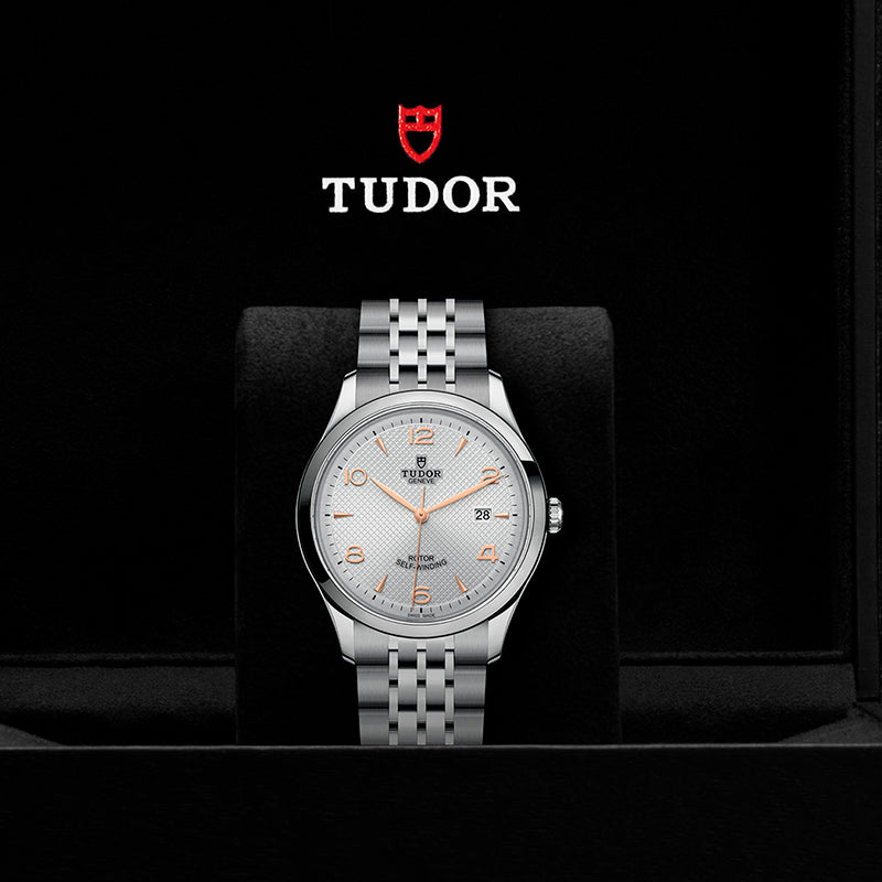  Shop Authentic Tudor 1926 Automatic Silver Dial Silver Steel Strap Watch for Men - M91650-0001 - Luxxuri