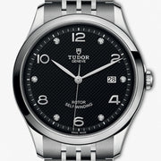  Shop Authentic Tudor 1926 Automatic Diamonds Black Dial Silver Steel Strap Watch for Men - M91650-0004 - Luxxuri
