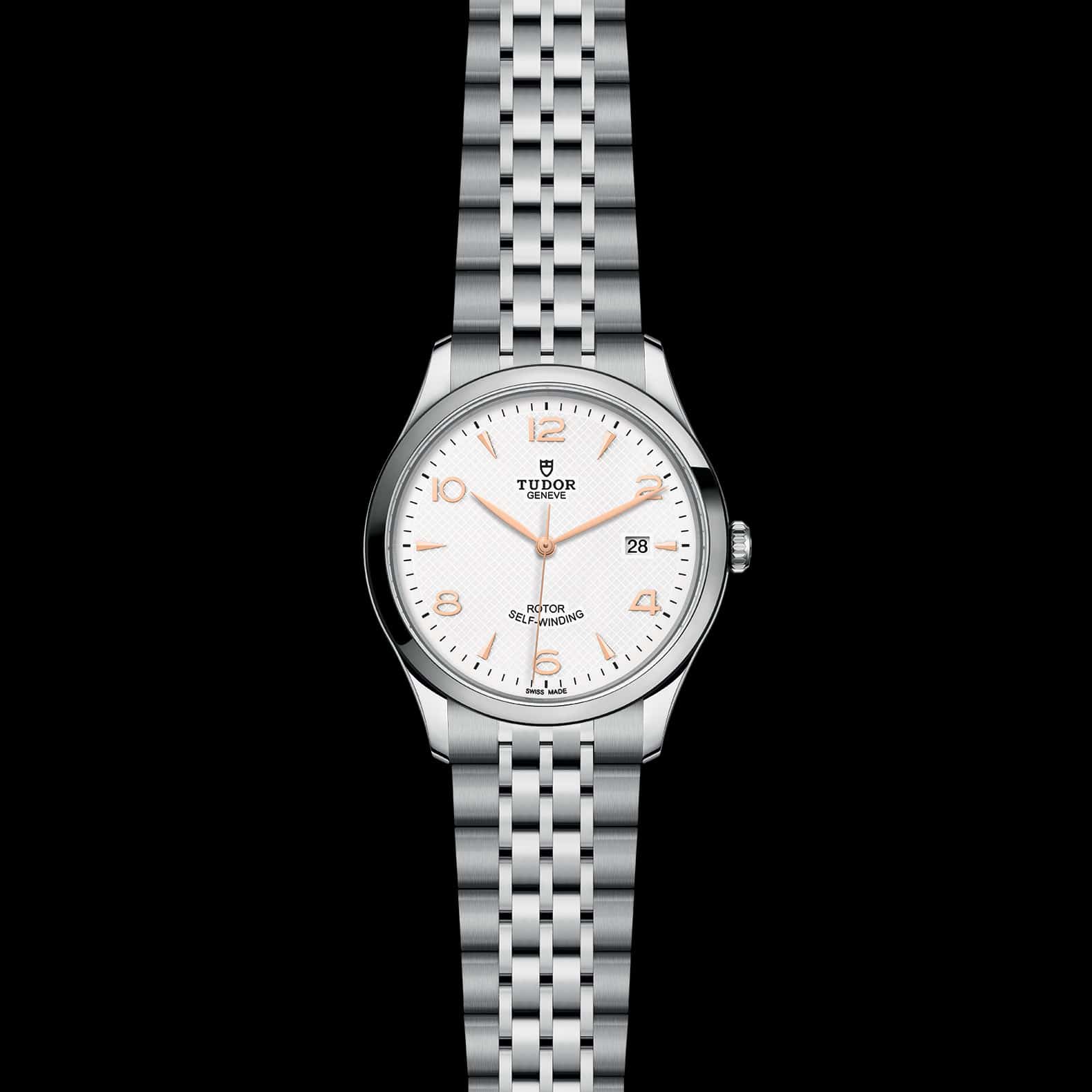  Shop Authentic Tudor 1926 Automatic Silver Dial Silver Steel Strap Watch for Men - M91650-0001 - Luxxuri