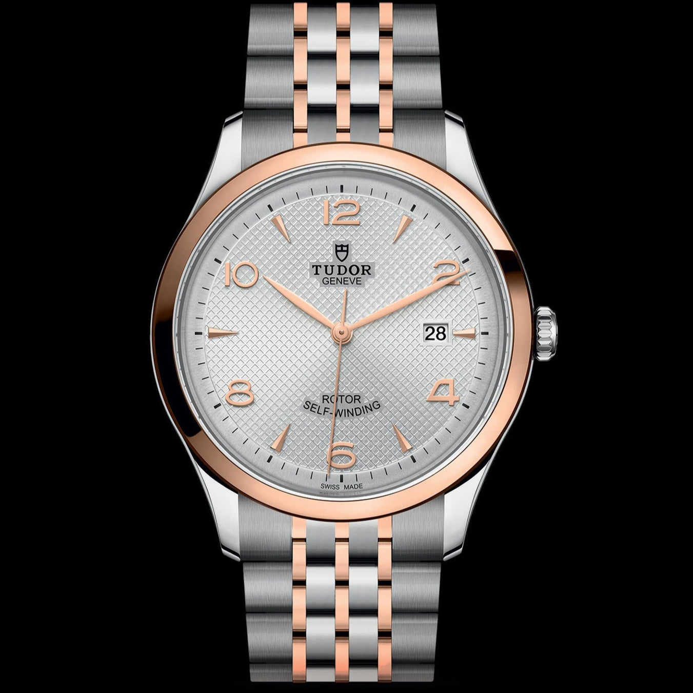  Shop Authentic Tudor 1926 Automatic Silver Dial Two Tone Steel Strap Watch for Men - M91651-0001 - Luxxuri