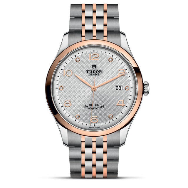  Shop Authentic Tudor 1926 Automatic Diamonds Silver Dial Two Tone Steel Strap Watch for Men - M91651-0002 - Luxxuri