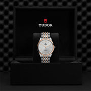  Shop Authentic Tudor 1926 Automatic Diamonds Silver Dial Two Tone Steel Strap Watch for Men - M91651-0002 - Luxxuri