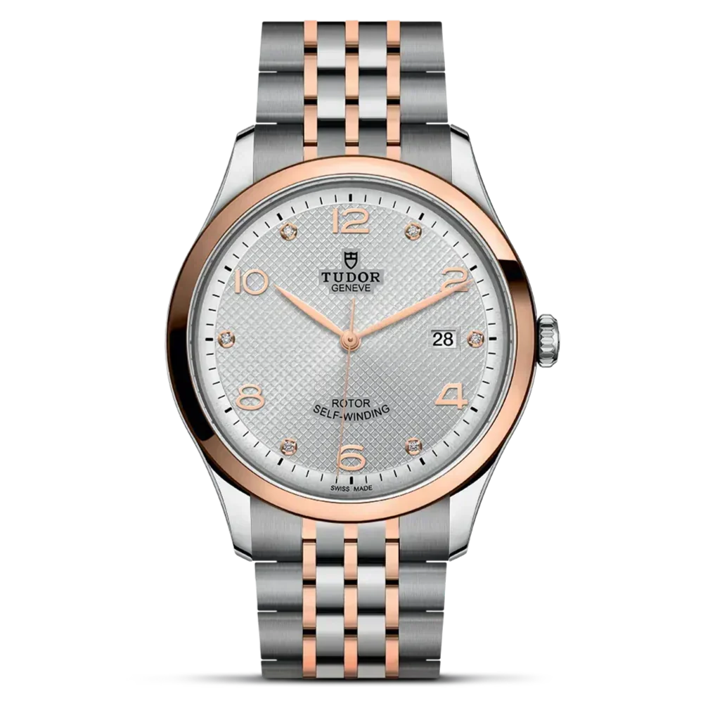  Shop Authentic Tudor 1926 Automatic Diamonds Silver Dial Two Tone Steel Strap Watch for Men - M91651-0002 - Luxxuri