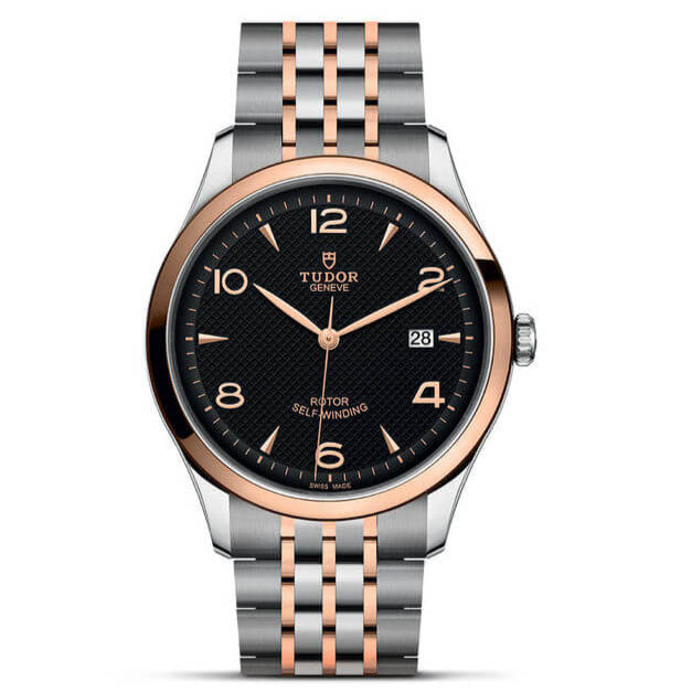  Shop Authentic Tudor 1926 Automatic Black Dial Two Tone Steel Strap Watch for Men - M91651-0003 - Luxxuri