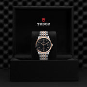  Shop Authentic Tudor 1926 Automatic Black Dial Two Tone Steel Strap Watch for Men - M91651-0003 - Luxxuri