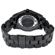  Shop Authentic Marc Jacobs Henry Skeleton Black Dial Black Steel Strap Watch for Women - MBM3265 - Luxxuri