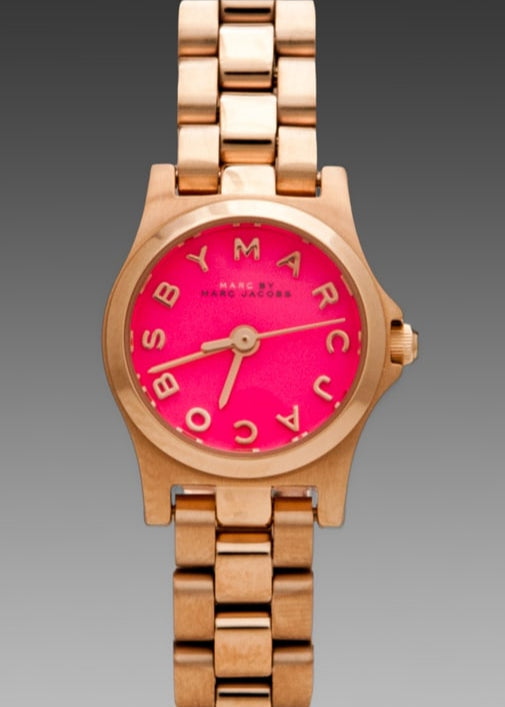  Shop Authentic Marc Jacobs Henry Dinky Pink Dial Rose Gold Steel Strap Watch for Women - MBM3203 - Luxxuri