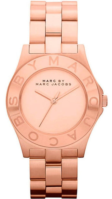  Shop Authentic Marc Jacobs Blade Rose Gold Dial Rose Gold Steel Strap Watch for Women - MBM3127 - Luxxuri