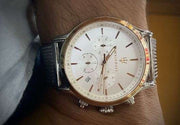  Shop Authentic Maserati Epoca White Dial Chronograph Silver Mesh Bracelet Watch For Men - R8873618009 - Luxxuri