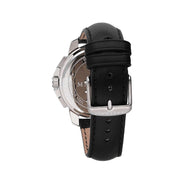  Shop Authentic Maserati Successo 44mm Grey Dial Black Leather Strap Watch For Men - R8871621006 - Luxxuri