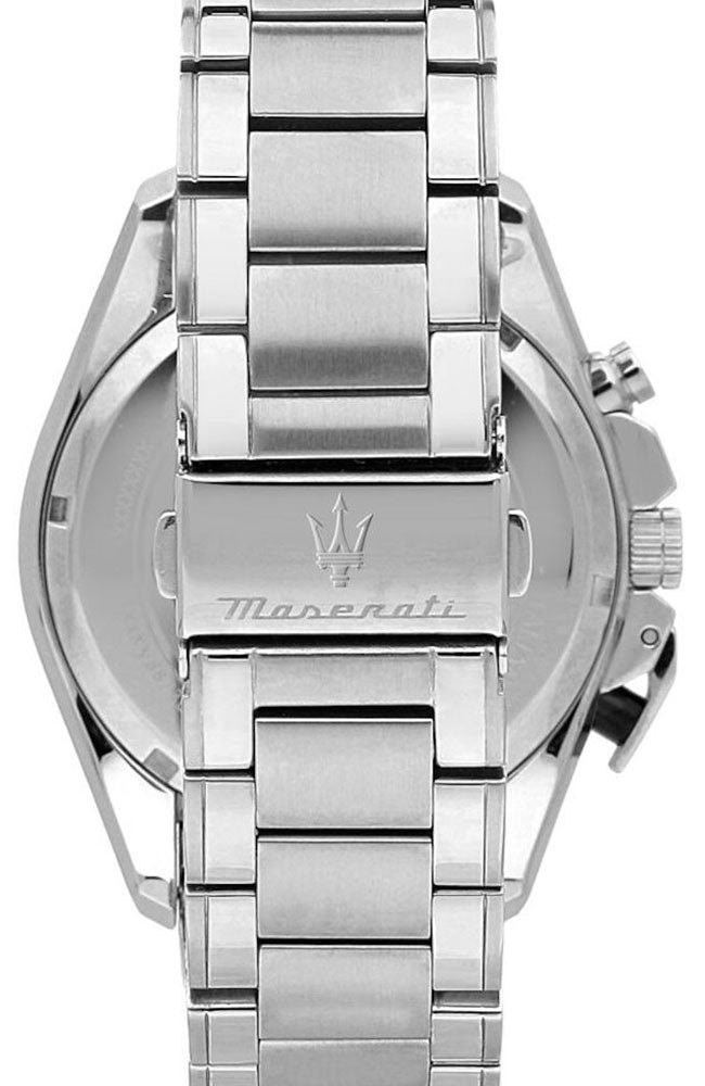  Shop Authentic Maserati Traguardo Chronograph Green Dial Silver Steel Strap Watch For Men - R8873612060 - Luxxuri