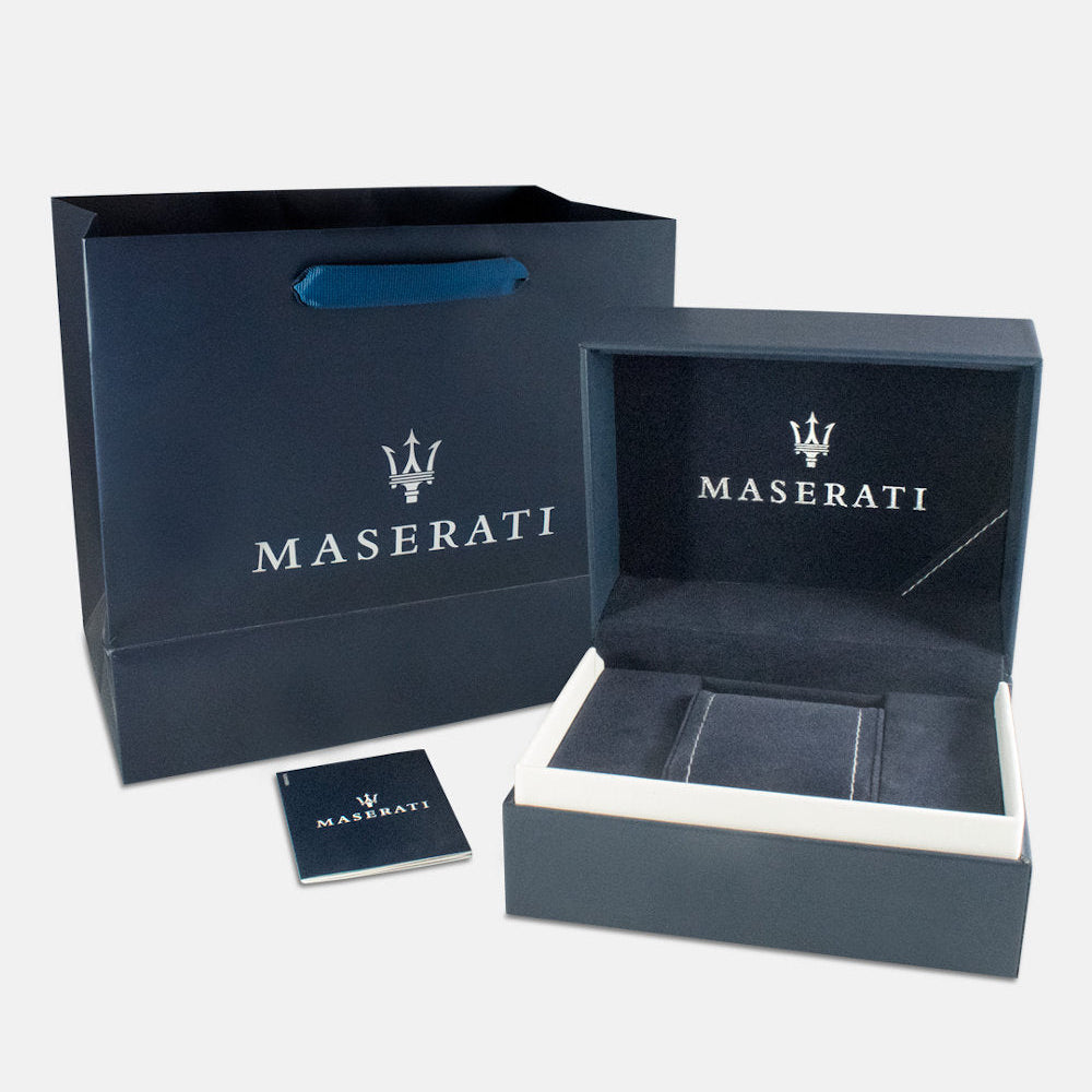  Shop Authentic Maserati Epoca Chronograph Blue Dial Brown Leather Strap Watch For Men - R8871618014 - Luxxuri