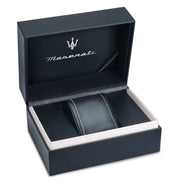  Shop Authentic Maserati Potenza Quartz Blue Dial Grey Mesh Bracelet Watch For Men - R8853108005 - Luxxuri