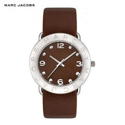  Shop Authentic Marc Jacobs Amy Brown Dial Brown Leather Strap Watch for Women - MBM1139 - Luxxuri