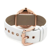  Shop Authentic Marc Jacobs Amy White Dial White Leather Strap Watch for Women - MBM1180 - Luxxuri