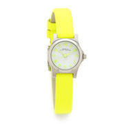  Shop Authentic Marc Jacobs Henry White Dial Neon Yellow Rubber Strap Watch for Women - MBM1235 - Luxxuri