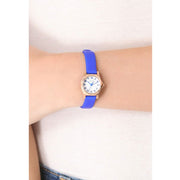  Shop Authentic Marc Jacobs Henry White Dial Blue Leather Strap Watch for Women - MBM1238 - Luxxuri