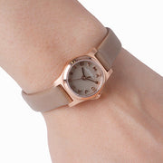  Shop Authentic Marc Jacobs Henry Dinky Grey Dial Grey Leather Strap Watch for Women - MBM1239 - Luxxuri