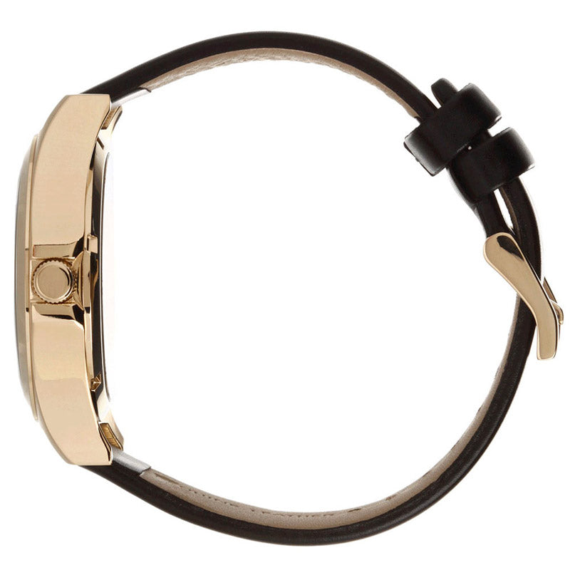  Shop Authentic Marc Jacobs Henry Skeleton Black Dial Black Leather Strap Watch for Women - MBM1246 - Luxxuri