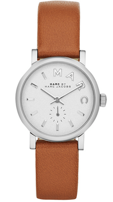 Shop Authentic Marc Jacobs Baker White Dial Brown Leather Strap Watch for Women - MBM1270 - Luxxuri