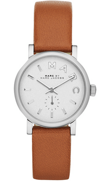  Shop Authentic Marc Jacobs Baker White Dial Brown Leather Strap Watch for Women - MBM1270 - Luxxuri