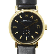  Shop Authentic Marc Jacobs Baker Black Dial Black Leather Strap Watch for Women - MBM1273 - Luxxuri