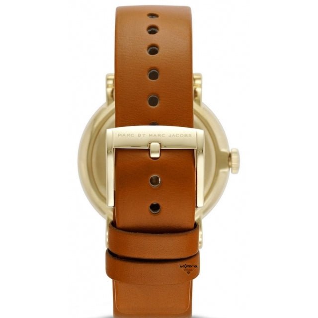  Shop Authentic Marc Jacobs Baker White Dial Brown Leather Strap Watch for Womern - MBM1316 - Luxxuri
