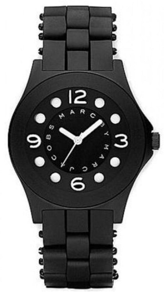  Shop Authentic Marc Jacobs Pelly Black Dial Black Silicone Strap Watch for Women - MBM2507 - Luxxuri