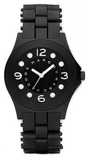  Shop Authentic Marc Jacobs Pelly Black Dial Black Silicone Strap Watch for Women - MBM2528 - Luxxuri
