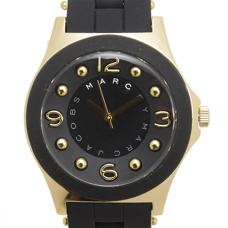  Shop Authentic Marc Jacobs Pelly Black Dial Black Silicone Strap Watch for Women - MBM2540 - Luxxuri