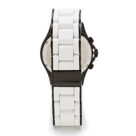  Shop Authentic Marc Jacobs Rock Chronograph White Dial White Silicone Strap Watch for Women - MBM2574 - Luxxuri
