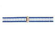  Shop Authentic Marc Jacobs Rock Chronograph White Dial Two Tone Silicone Strap Watch for Women - MBM2594 - Luxxuri