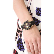  Shop Authentic Marc Jacobs Rock Chronograph Black Dial Black Silicone Strap Watch for Women - MBM2598 - Luxxuri