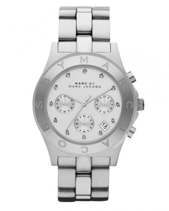  Shop Authentic Marc Jacobs Blade White Dial SIlver Steel Strap Watch for Women - MBM3100 - Luxxuri