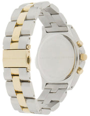  Shop Authentic Marc Jacobs Blade Chronograph Silver Dial Two Tone Steel Strap Watch for Women - MBM3177 - Luxxuri