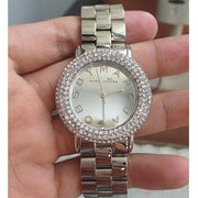  Shop Authentic Marc Jacobs Marci Silver Dial Silver Steel Strap Watch for Women - MBM3190 - Luxxuri