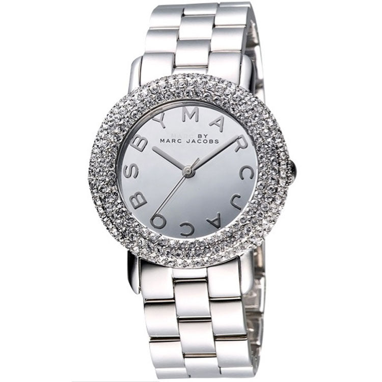  Shop Authentic Marc Jacobs Marci Silver Dial Silver Steel Strap Watch for Women - MBM3190 - Luxxuri