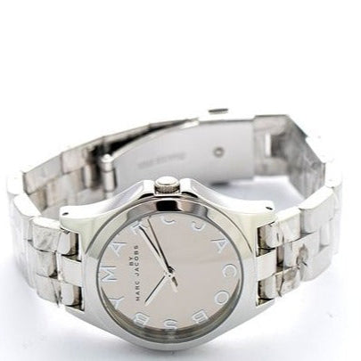 Shop Authentic Marc Jacobs Henry Silver Dial Silver Steel Strap Watch for Women - MBM3210 - Luxxuri