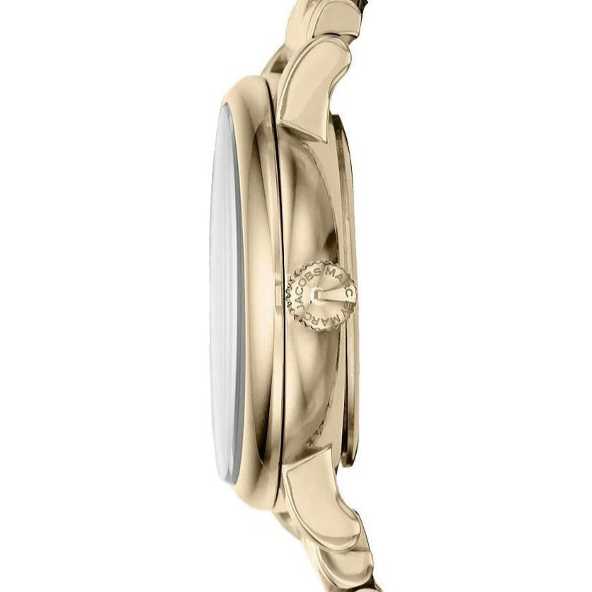  Shop Authentic Marc Jacobs Baker White Dial Gold Steel Strap Watch for Women - MBM3247 - Luxxuri