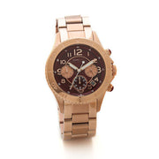  Shop Authentic Marc Jacobs Rock Chronograph Mother of Pearl Red Dial Rose Gold Steel Strap Unisex Watch - MBM3251 - Luxxuri