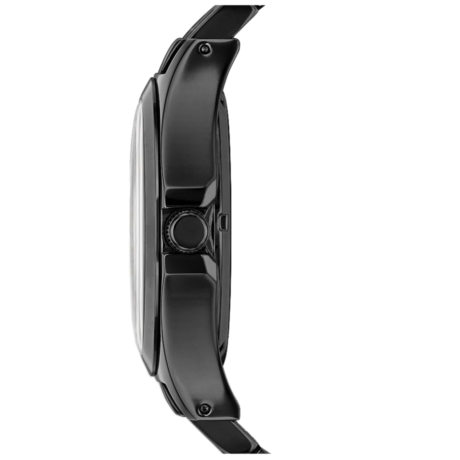  Shop Authentic Marc Jacobs Henry Transparent Black Dial Black Steel Strap Watch for Women - MBM3255 - Luxxuri