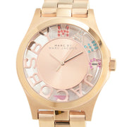  Shop Authentic Marc Jacobs Henry Skeleton Rose Gold Dial Rose Gold Steel Strap Watch for Women - MBM3264 - Luxxuri
