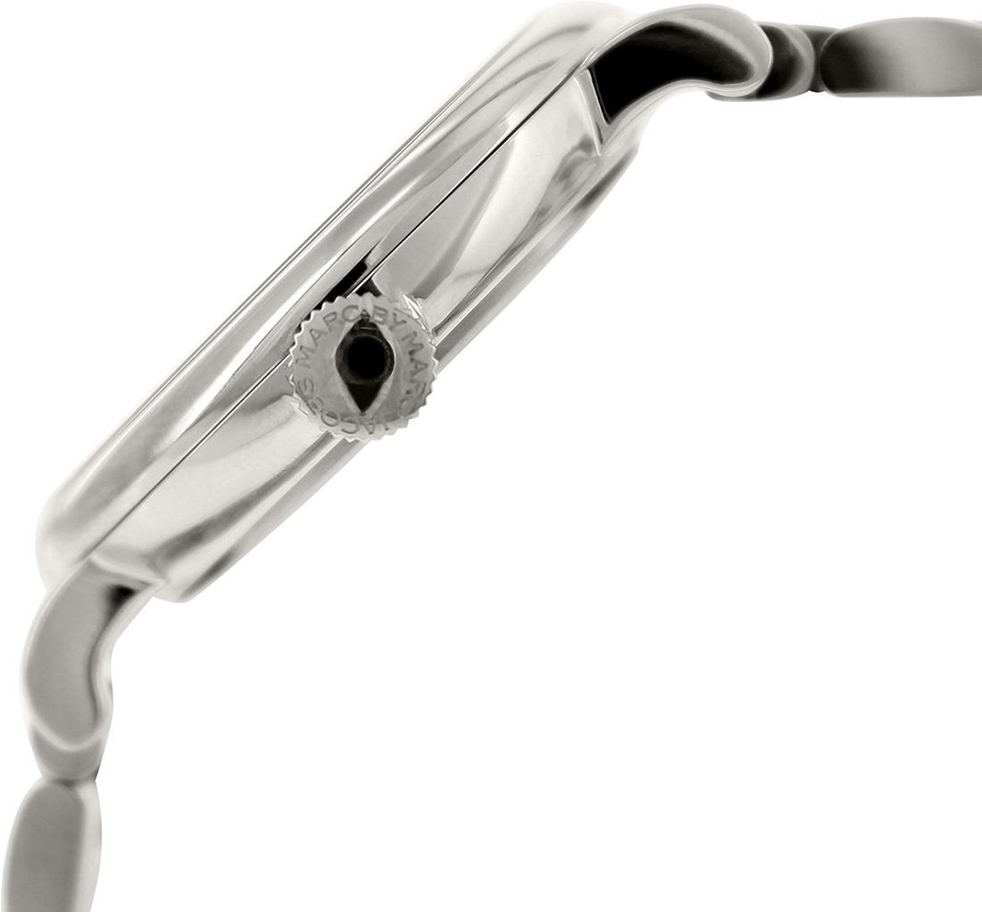  Shop Authentic Marc Jacobs Baker Pink Dial Silver Steel Strap Watch for Women - MBM3280 - Luxxuri